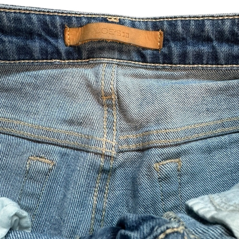 Joe’s Farren Bermuda high-rise denim shorts anthropologie 28 Raw Hem - Picture 2 of 8